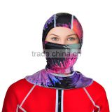 Hotsale lycra product hood for female spandex and polyester