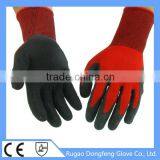 High Quality Knitted Latex Palm Coated Nylon Gloves For Glass Handling thumbnail-4