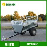 Small china atv trailer with 300mm height cage
