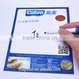 OEM Advertising Gift Refrigerator Magnet Writing Board With Erasable Pen thumbnail-1