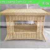 handicraft willow table for the sitting room