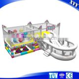 2015 hot sale indoor soft playground for mall