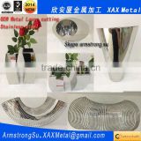 XAX47LC stainless steel flower vase laser cutting
