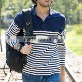 New Design Bulk Plain Long Sleeve Polo T Shirts Oem thumbnail-3