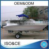18 ft Luxury Boat Fiberglass Console Boat Made in China thumbnail-1