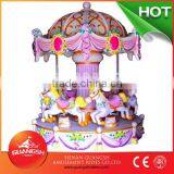 So Joyful ! High Quality Coin Operated Carousel for Kids