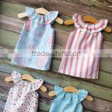 Graphic Printed Dress Chic Toddler Kids Summer One Piece Dress Frill Dress thumbnail-1