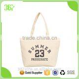 Simple Design Canvas Tote Big Shopping Handbag Women's Bag thumbnail-1