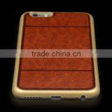 Slim Mobile Phone Back Cover Leather Case for IPhone 6/6S thumbnail-4