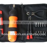 Packing in bag Cordless Screwdriver and Use 4*1.5AA batteries(6V)