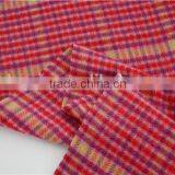Pink Checked Wool Scarf thumbnail-2