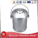 L/C Cheap Houseware 1.0 Gallon Stainless Steel Garbage Can With Carbon Filters thumbnail-1