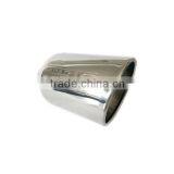 Universal Fits Car Stainless Steel Chrome Slant EXHAUST Tail Muffler Tip Pipe thumbnail-3