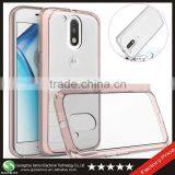 Samco Scratch Resistant Acrylic Transparent Mobile Phone Back Cover for Moto G4 Plus