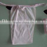 Disposable Cotton G-string/thong FLH-wt19