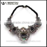 Hot Selling Fashion Style Colorful Mosaic Necklace thumbnail-3