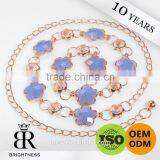 Purple Jewelry Hook Link Decorative Body Chain Brightness F1-80020 thumbnail-1