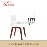Soild Wood Dining Chair with high glossy painting/ S shade Chair B77#
