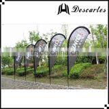 190T Polyester Swoop Banners/outdoor Promotional Flags for Decoration thumbnail-1
