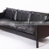 Modern luxury leather sofa black italy sofa borge mogensen sofa replica                        
                                                                                Supplier's Choice