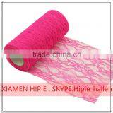 Wedding Venue Decor Chair Sash Table Runner Bing Green Lace Roll thumbnail-3