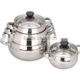 10pcs Stainless Steel Cookware thumbnail-2