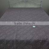 Custom Embroidery Quilt Purple Embroidery Quilt