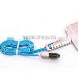2 in 1 Usb Data Cable Sync Charger for Iphone 6/android Micro Date Cable Cord thumbnail-4