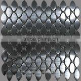 Oval Shape Mosaic Tiles, Stainless Steel Mosaic Tiles for Modern House(PMTH3022)