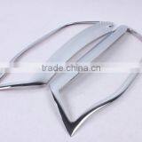 Car Head Lamp Cover 2 Pcs ABS Chrome For Renault Kwid 2016 Accessories thumbnail-2