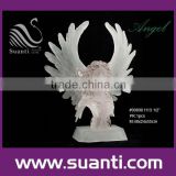 Crystal Angel Polyresin Art craft Gift Statue