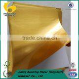 100 Mic Brush Golden & Silver PET Self Adhesive Film thumbnail-2