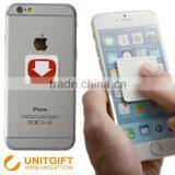 Customized Shape Adhesive Microfiber Screen Cleaner thumbnail-2