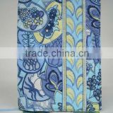 Z123 Quilted 100% cotton book cover