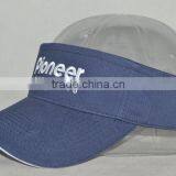 Guangzhou Hat Factory Professional Custom 100% Cotton/dark Blue/sun Visor thumbnail-2
