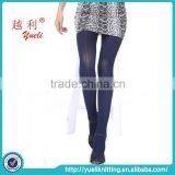2015 Japanese Blue Nylon Sex Ladies Silk Stockings Vertical Stripe Women Pantyhose