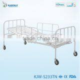 Steel Folding Double Shake Surgical Hospital Bed Equipments Factory thumbnail-6
