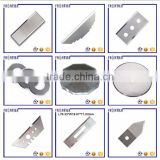 longlife span cemented carbide rotary cutting blade for curring rubber/ fabric