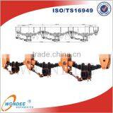 China Heavy Duty 3 Axles Trailer Mechanical Suspension thumbnail-1