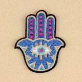 Hot Selling Disney Factory Made Black Tin Button Badge Children Embroidery Badge With Pin thumbnail-3