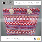 Long Handle Cotton Shopping Popular Generous Fashion Canvas Tote Bag thumbnail-1