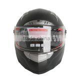 DOT Black Dual Visor Full Face Street Bike Motorcycle Helmet M/L/XL/XXL Adult thumbnail-1