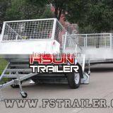 Professional Manufactural Fully Welded Cage Trailer With Ramp (8x5'/ADR/Hot Dip Gal) 2016 thumbnail-3