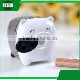 Plastic Colorful Funny Child Cartoon Pig Pencil Sharpener thumbnail-5