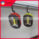 3 LED+COB Magnetic Rubber Print Emergency Work Light With Hanger Hook thumbnail-1