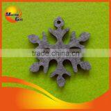 Felt Snowflake Decoration With String