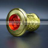 Golden Plastic Bottle Screw Cap Wholesale thumbnail-4