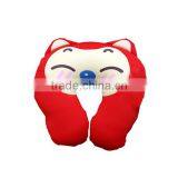 Wholesale 100% Cotton Fabric Animal U Shape Pillow For Free Simple