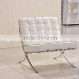 Cheap Barcelona Chair With Ottoman Living Room Lounge Chair thumbnail-3