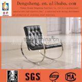 Stainless Steel Frame Modern Recliner Chair /rocking Chair/leisure Chair Livingroom Furniture thumbnail-1